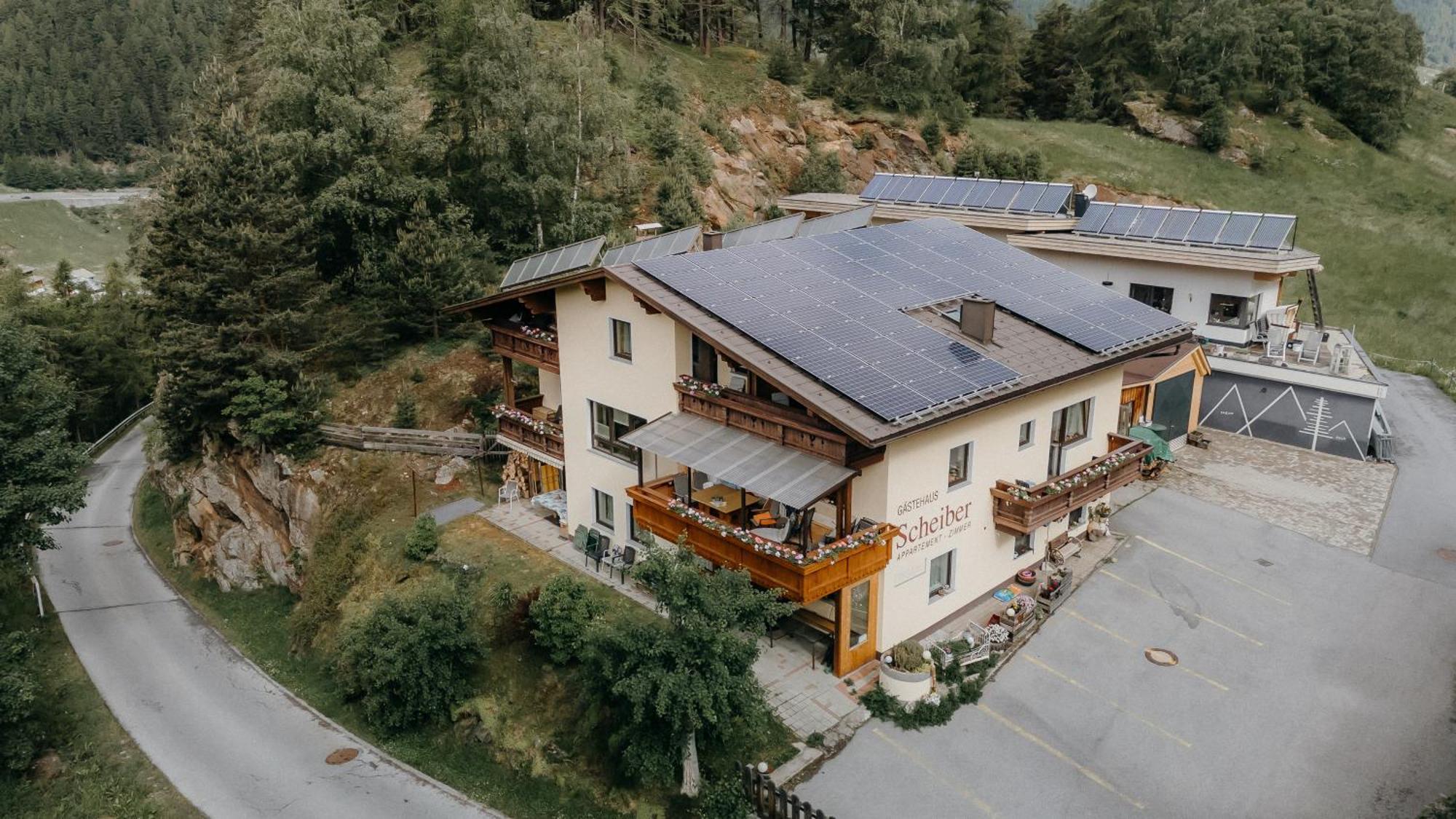 Gaestehaus Scheiber Solden Bagian luar foto